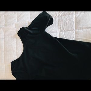 Gap black mini dress with scooped back 😍